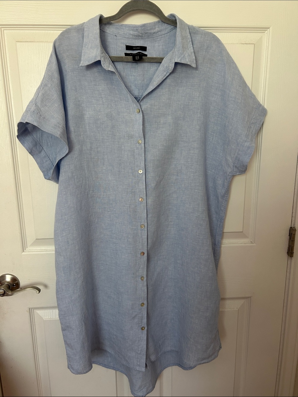 Tahari 100% Linen Dress, Like New, Sz. 1X.